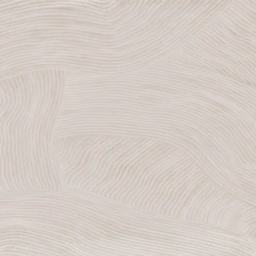Beige Curved Flowing Shapes Mural