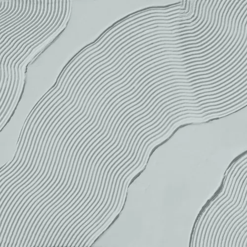 Carta da parati blu con linee astratte scolpite