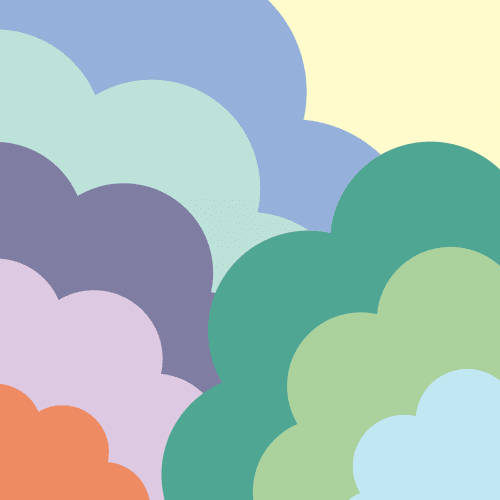 Elizabeth Olwen Happy Skies Multi Fototapet