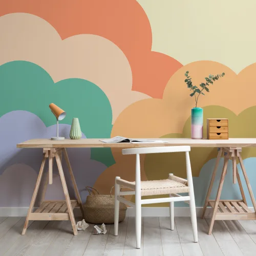 Elizabeth Olwen Happy Skies Pastellmaleri