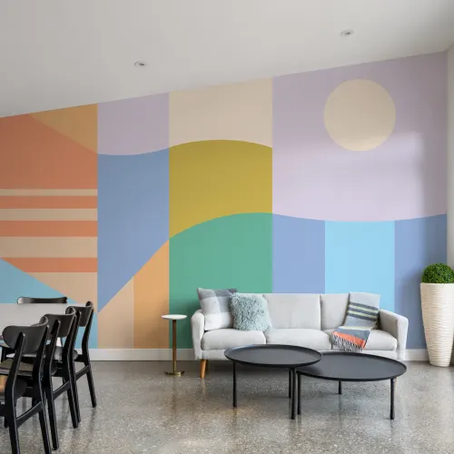 Elizabeth Olwen Colorvista Pastel Mural-tapeter