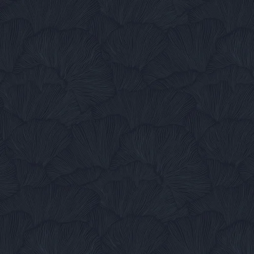 Navy Minimalistisk Mushroom Fototapet