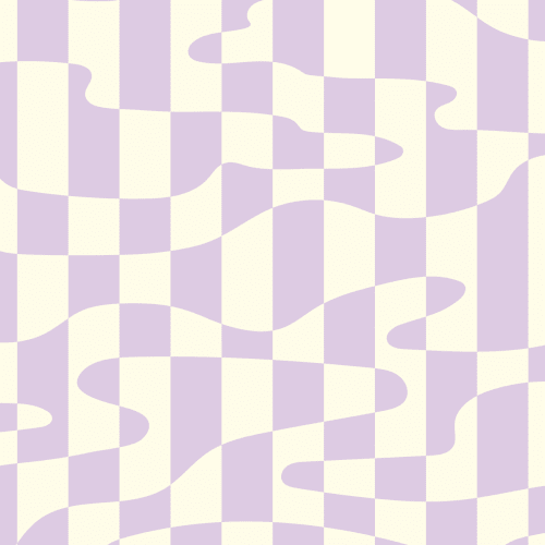 Elizabeth Olwen Stripescape violetti seinämaalaus