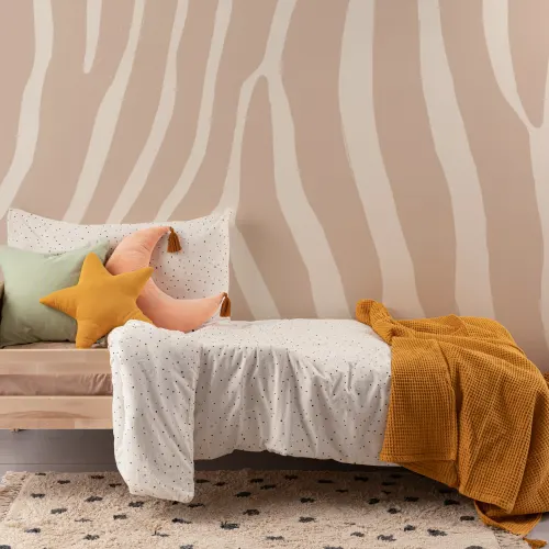 Pink Zebra Print Wallpaper Mural