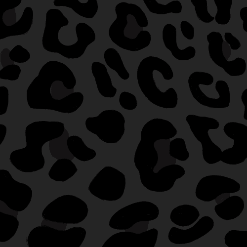Black Leopard Print Wallpaper Mural