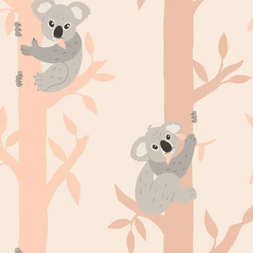 Barn søt tegneserie Koala tapet