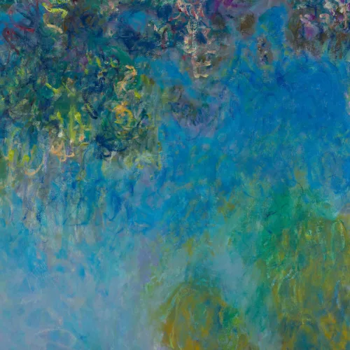 Wisteria by Monet Wallpaper Mural