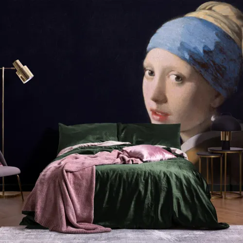 Carta da Parati La Ragazza col Turbante di Vermeer