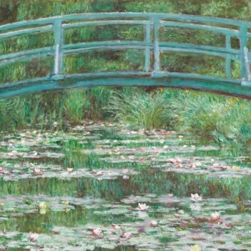 Monet Lily Pond Painting Art Wallpaper Mural