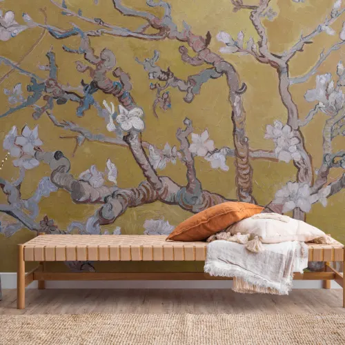 Customized Almond Blossom by Vincent Van Gogh Wallpaper Mural