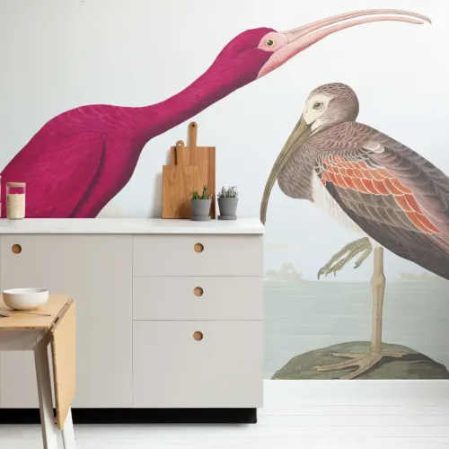Papier Peint Panoramique Ibis Rouge