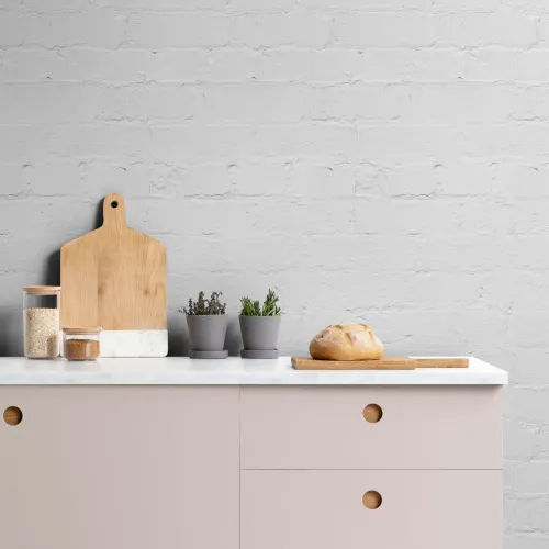 White Brick Wallpaper
