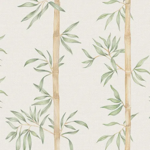 Papel de parede de bambu de aguarela