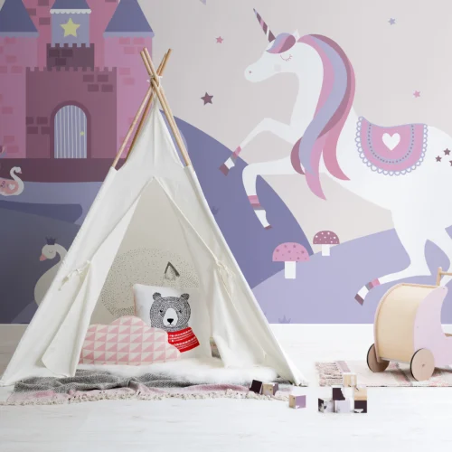 Fototapete Märchen Einhorn