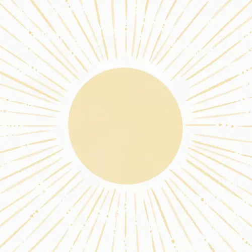 Kids Yellow Boho Sunshine Mural