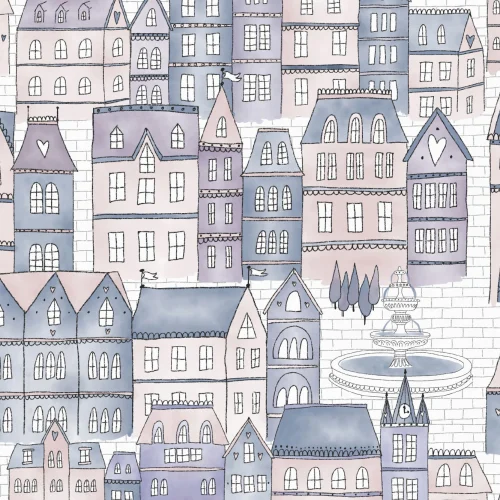 Fairytale Castle Princess Theme Wallpaper Mural