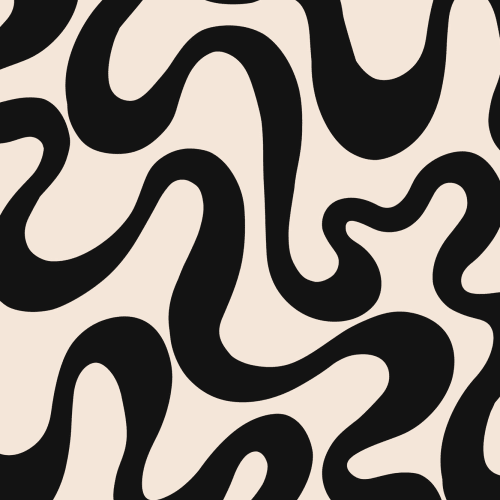 Papier peint noir audacieux à motif abstrait Vibe Design