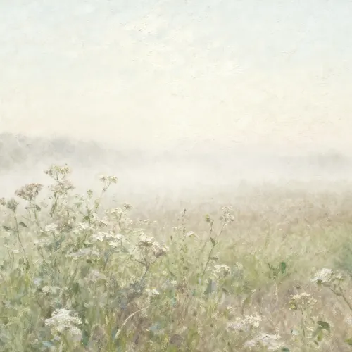 Carta da parati multicolore Quiet Meadow Light Pastel Nature