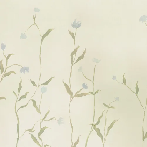 Mural de papel de parede clássico floral de aguarela multicolorido