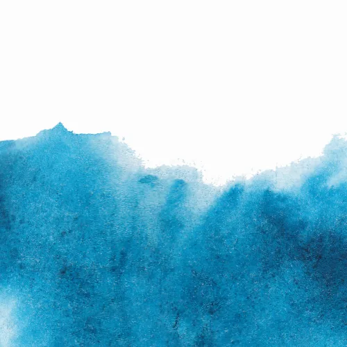 Papier Peint Panoramique Peinture Dégradée Bleu Grunge
