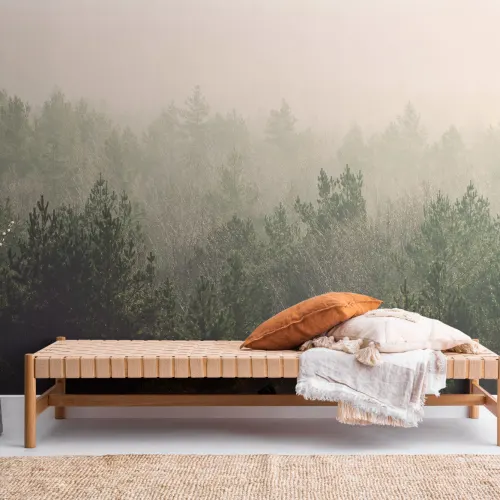 Amidst the Mist Wallpaper Mural
