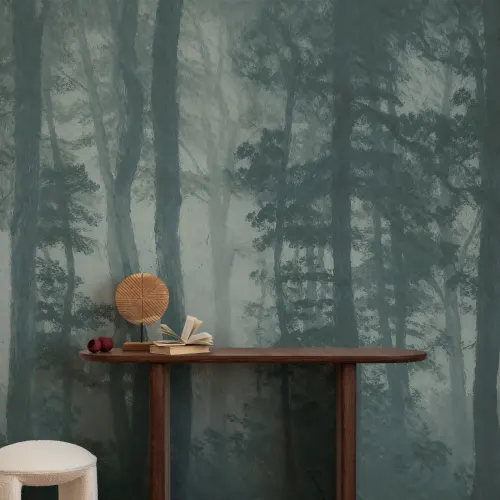Papier peint panoramique Dark Forest Enchanted Nature
