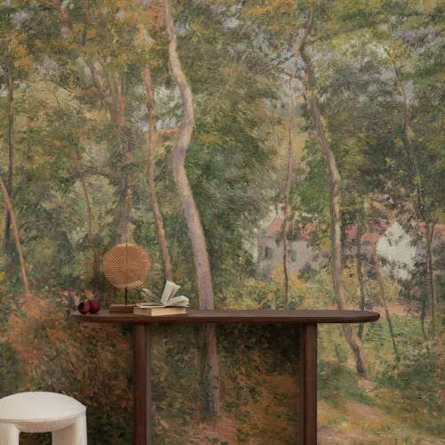 Klassiek Wild Bos Olieverfschilderij Muurschildering