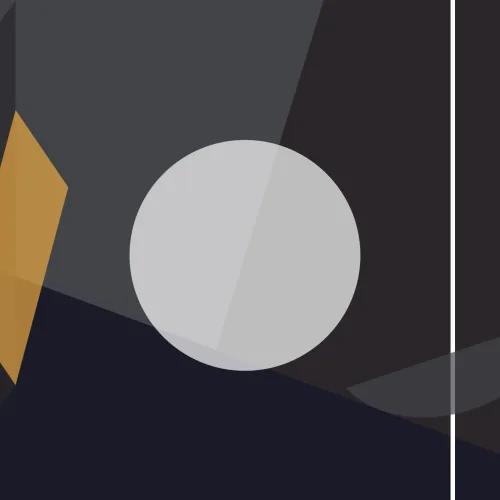 Mid Century Modern Circle Geometrinen kuvatapetti