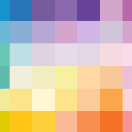 Large Multi-Colored Squares Pixel Style Wallpaper Mural