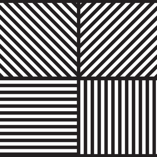 Diom Square Striped Wallpaper Mural