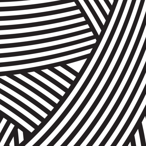 Walmer Layered Black & White Wallpaper Mural