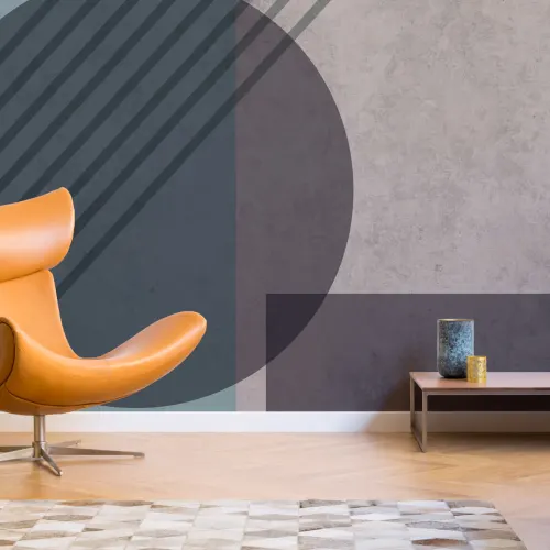 Mireille Geometric Wallpaper Mural