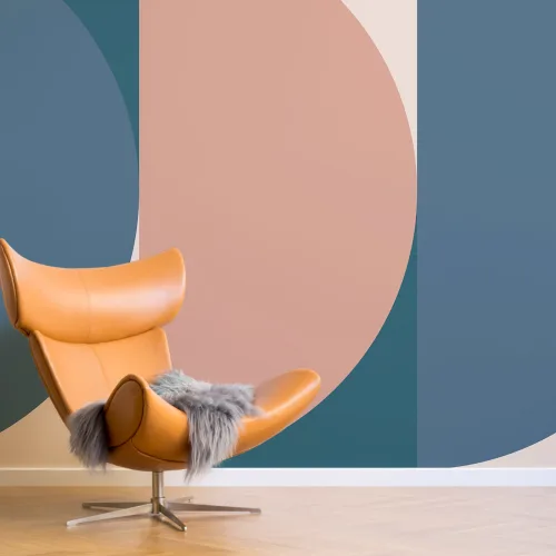 Jacobsen Retro Geometric Wallpaper Mural