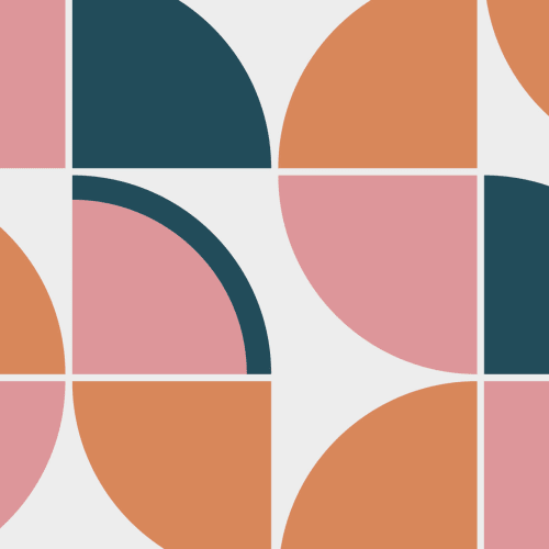 Geometryczna tapeta ścienna Breuer Retro
