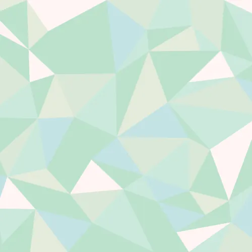 Mint Green Geometric Wallpaper Mural