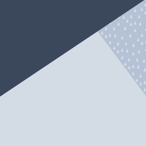 Pastellblått & Navy Triangle Geometrisk Prism fototapet