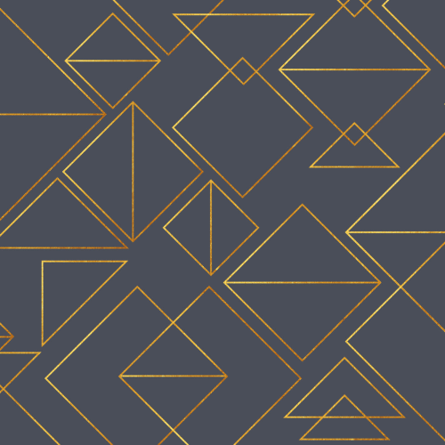 Klassisk Navy Triangles Fototapet