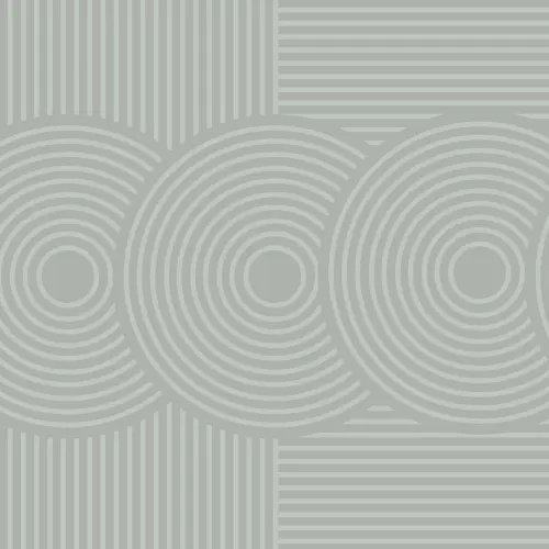 Vihreä Zen Garden japanilainen geometrinen kuvatapetti