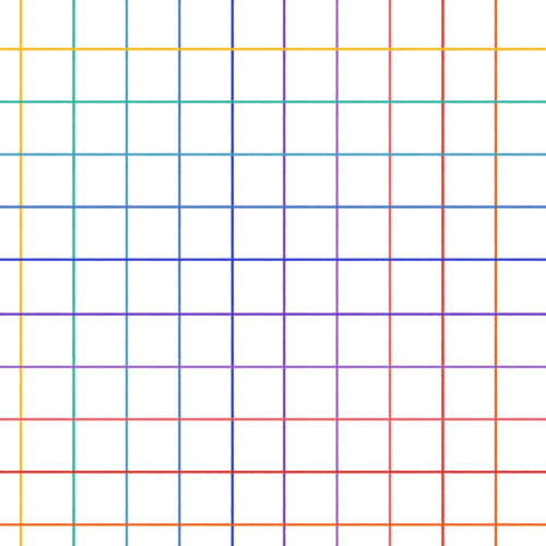 Mångfärgad geometrisk rutnät upprepning mönster tapet