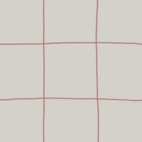 Modern Neutral Grid Repeat Pattern Wallpaper