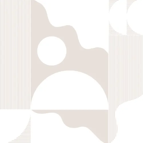 Biało-beżowa abstrakcyjna geometryczna tapeta ścienna