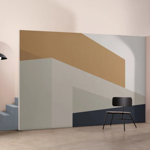 Moderne Abstracte Architectuur Behang Muurschildering