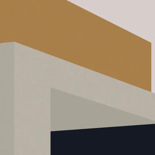 Moderne Abstracte Architectuur Behang Muurschildering