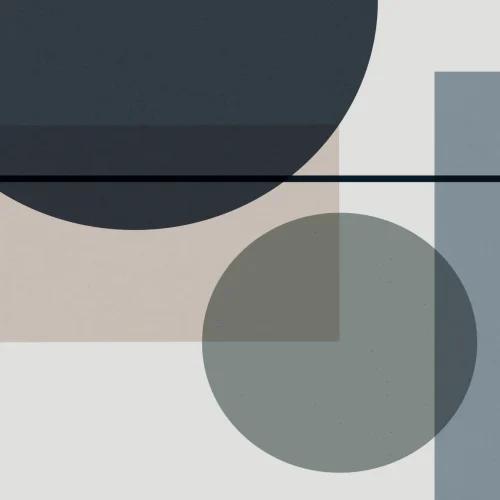 Mid Century Modern Abstract Geometric Wallpaper Mural