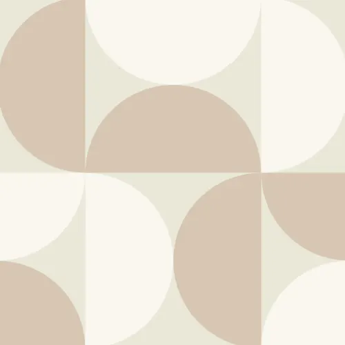 Neutralna fototapeta geometryczna z okręgiem