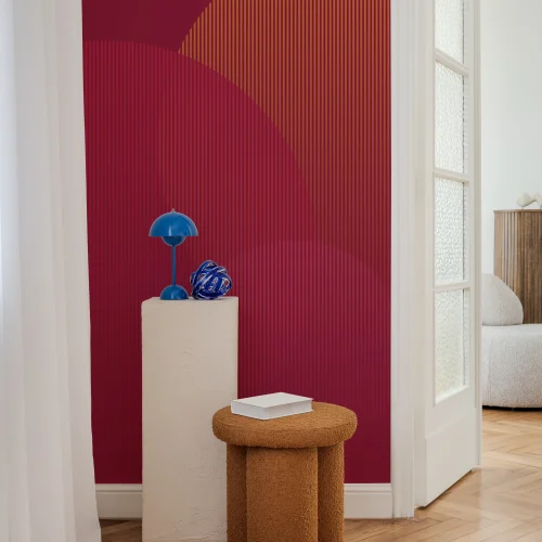 Viva Magenta Wallpaper Mural