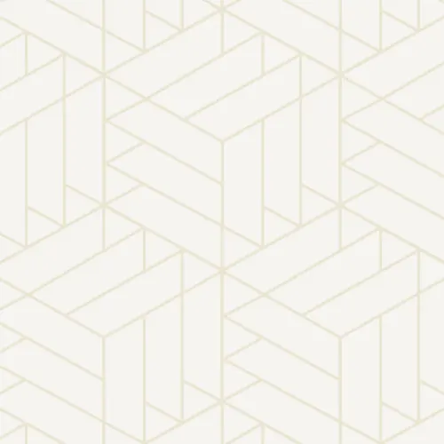 Nude Lined Cube Geometrisch Modern Repeat Pattern Behang