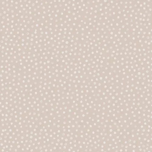 Cream Illustrated Polka Dot tapet vægmaleri