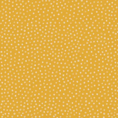 Keltainen kuvitettu Polka Dot kuvatapetti
