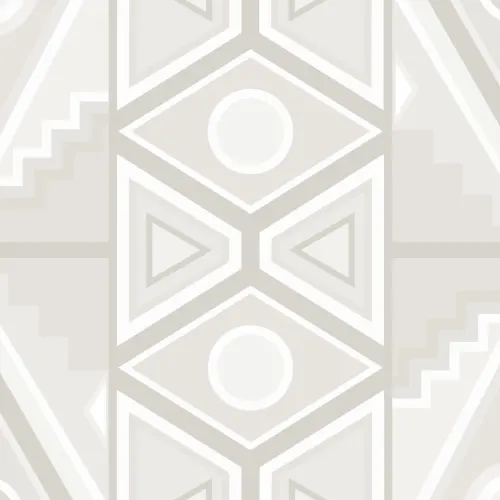 Papel de parede geométrico neutro de estilo africano